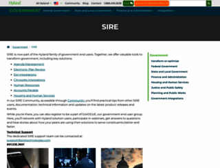 siretechnologies.com screenshot