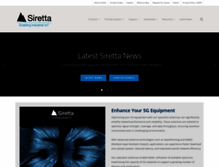 siretta.com screenshot
