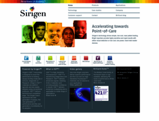 sirigen.com screenshot