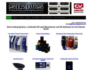siriuscodingsystems.com screenshot