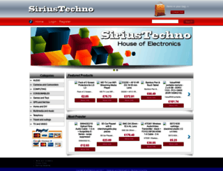 siriustechno.com screenshot