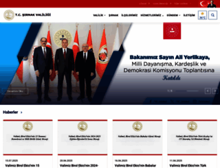 sirnak.gov.tr screenshot