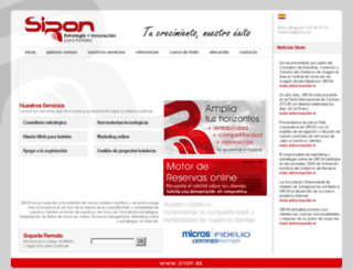 siron.es screenshot