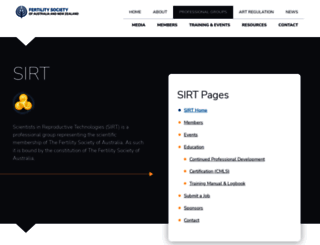 sirt.org.au screenshot
