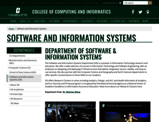 sis.uncc.edu screenshot