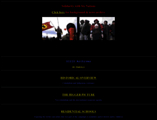 sisis.nativeweb.org screenshot