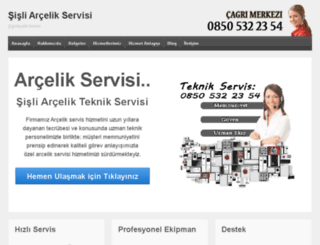sisli-arcelik-servisi.com screenshot