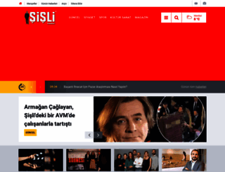 sisligazetesi.com.tr screenshot