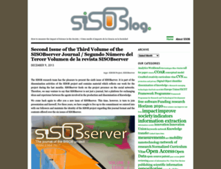 sisobproject.wordpress.com screenshot