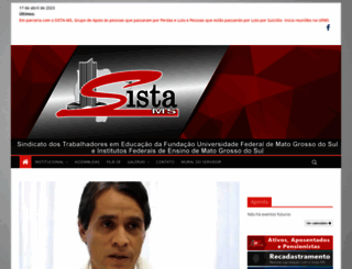 sistams.org.br screenshot