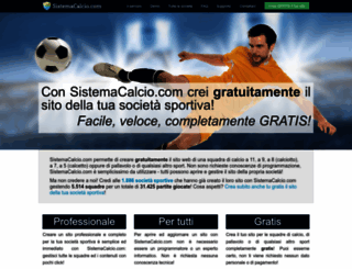 sistemacalcio.com screenshot