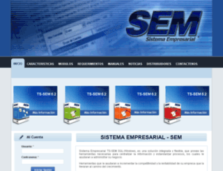 sistemaempresarial.com.gt screenshot