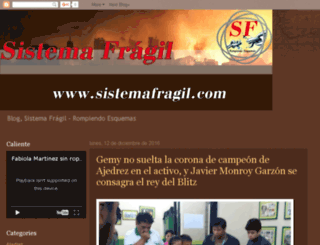 sistemafragil.com screenshot
