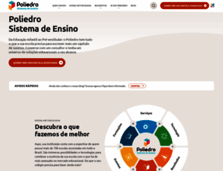 sistemapoliedro.com.br screenshot