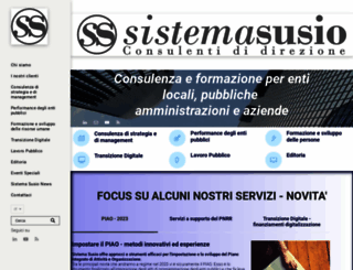 sistemasusio.it screenshot