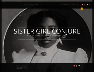 sistergirlconjure.com screenshot