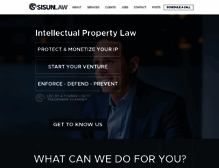 sisunlaw.com screenshot