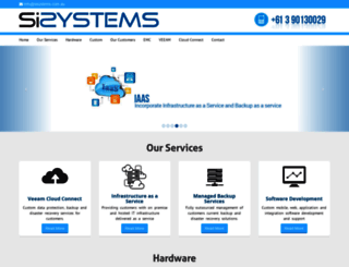 sisystems.com.au screenshot