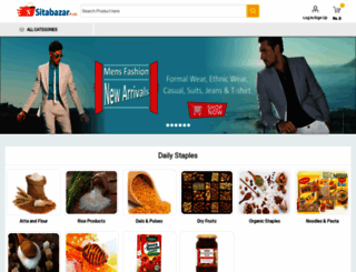 sitabazar.com screenshot