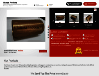 sitaramproducts.com screenshot