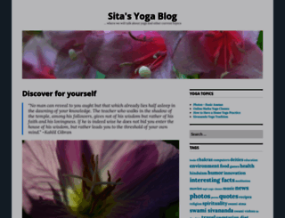 sitayoga.wordpress.com screenshot