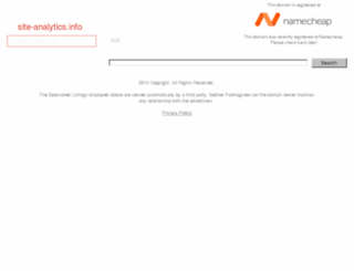 site-analytics.info screenshot