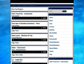 site-ringtone.com screenshot