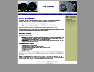 site-scanner.com screenshot