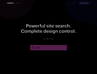 site-search-feature.webflow.io screenshot