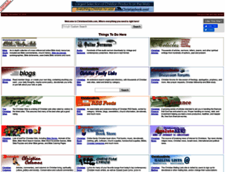 site-search.christiansunite.com screenshot