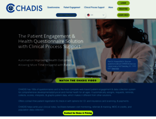 site.chadis.com screenshot
