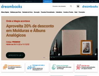 site.dreambooks.pt screenshot