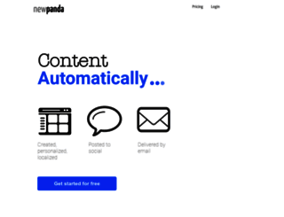 site.newpanda.com screenshot