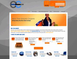site.onlinecoupons.com screenshot