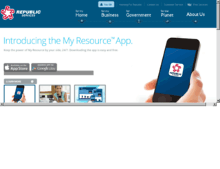 site.republicservices.com screenshot