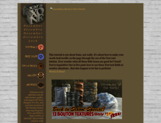 site.xaraxone.com screenshot