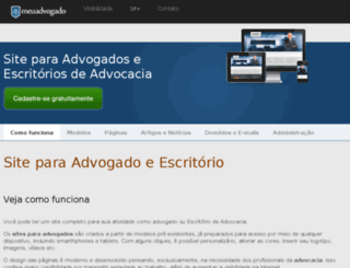 siteadvogado.com.br screenshot