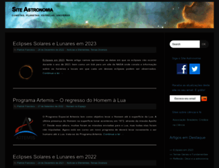 siteastronomia.com screenshot