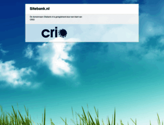 sitebank.nl screenshot