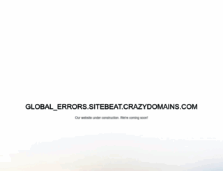 sitebeat.crazydomains.com screenshot