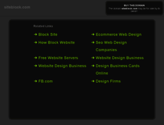 siteblock.com screenshot