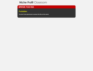 sitebuilder.nicheprofitclassroom.com screenshot
