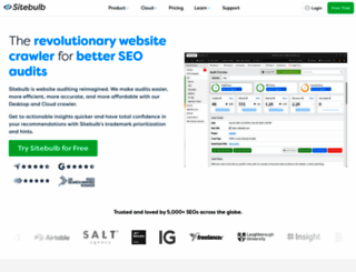 sitebulb.com screenshot