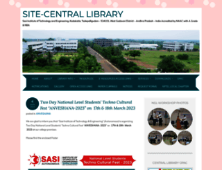 sitecentrallibrary.wordpress.com screenshot