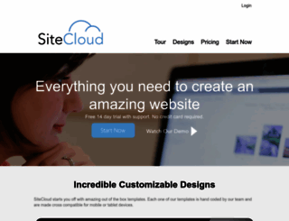 sitecloudcms.com screenshot