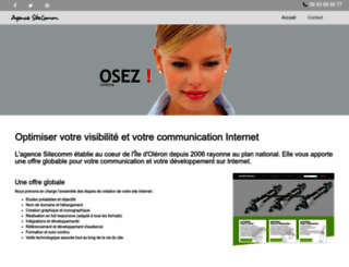 sitecomm.fr screenshot