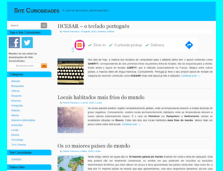 sitecuriosidades.com screenshot