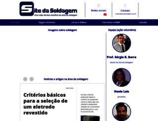 sitedasoldagem.com.br screenshot