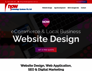 sitedesignnow.com.au screenshot