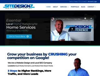 sitedesignz.com screenshot